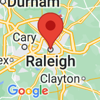 Map of Raleigh NC US